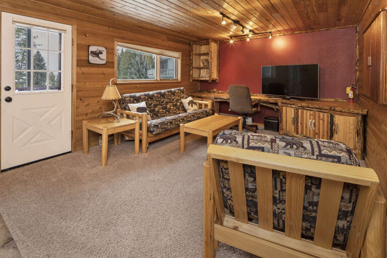 Hangout out in the lower living room | Lower Level