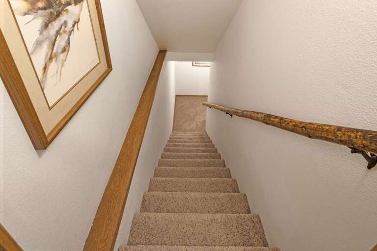 Stairs to lowest level