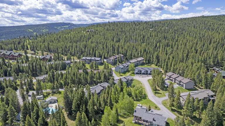 Aerial of the complex