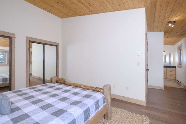 Spacious master bedroom | Main Level