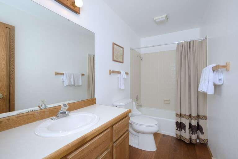 Ample counter space for getting ready | Main Level