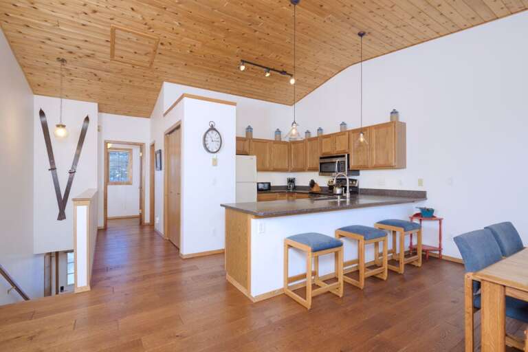 Enjoy your morning coffee at the bar | Main Level