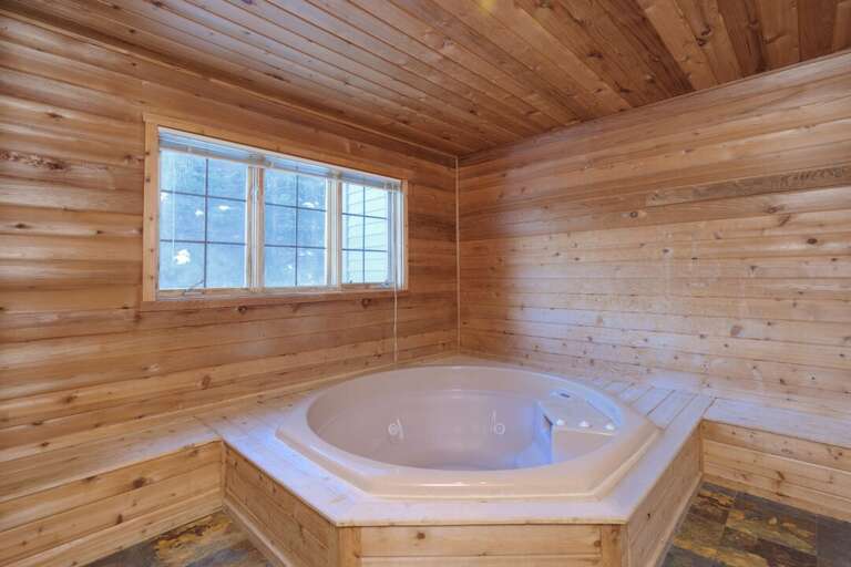 Soak in the hot tub | Lower Level