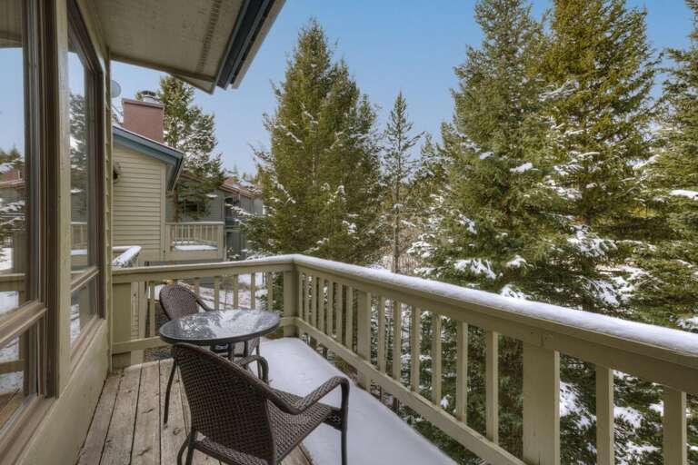 When the weather warms up, this is the perfect spot to have a cup of coffee | Exterior