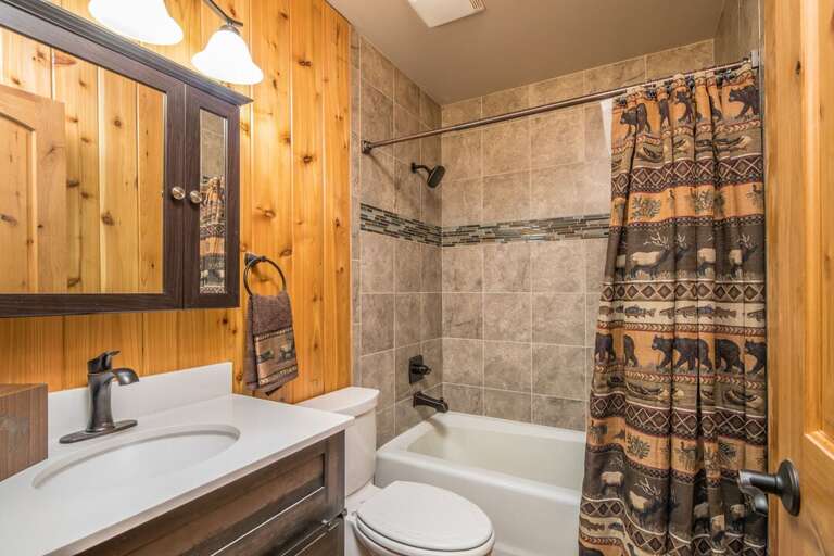 Take a shower or bath after a day full of adventures | Lower Level Take a shower or bath after a day full of adventures | Lower Level