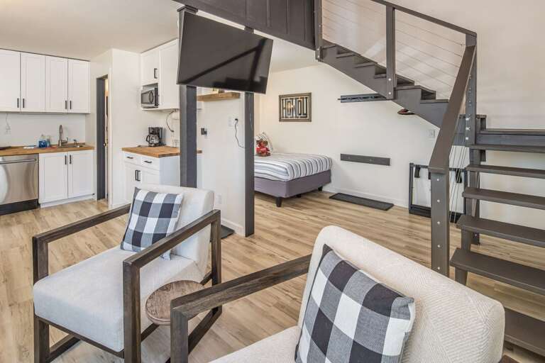 Stairs to the Upper Level | Main Level