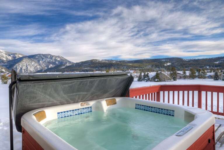 Enjoy the views from the hot tub | Exterior
