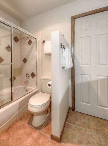 Take a hot shower | Main Level