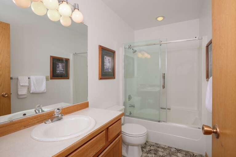 Take a bath or shower | Lower Level