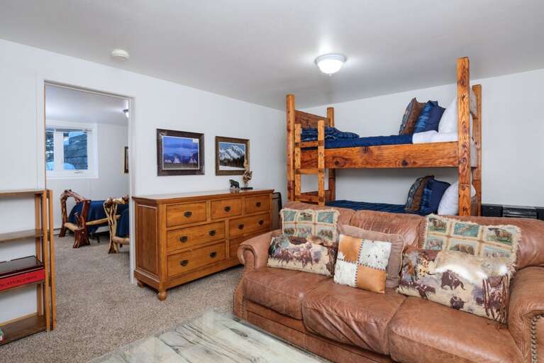 Relax in the den | Lower Level