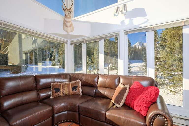 Have a seat on the couch and relax | Main Level