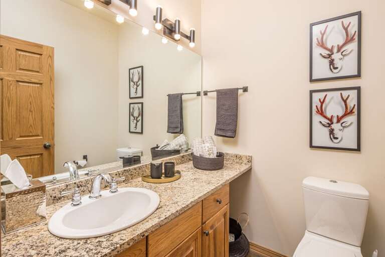 Main level bathroom