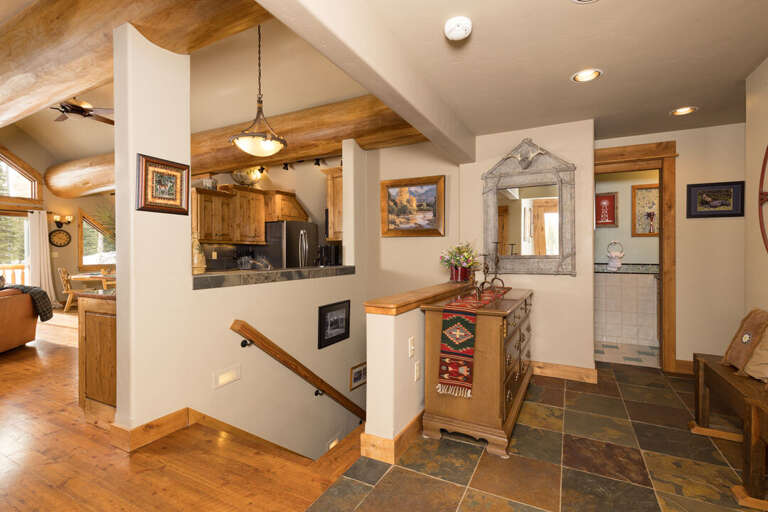 Garage Entrance into the Guest Suite | Upper Level