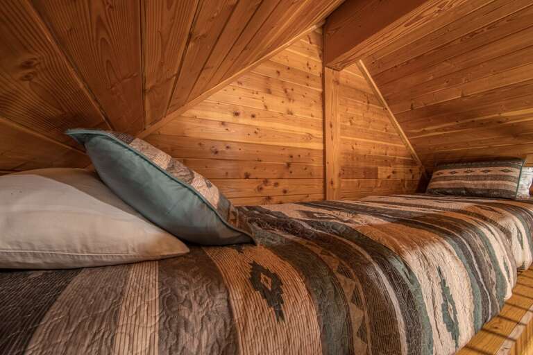 Two Twin Beds in the Loft | Upper Level