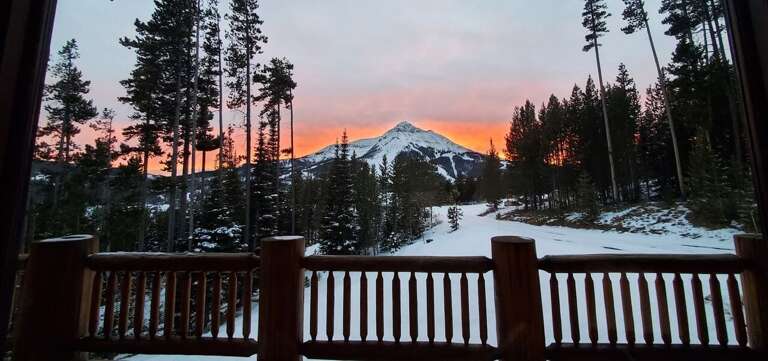 Watch the sun set over Lone Peak | Exterior