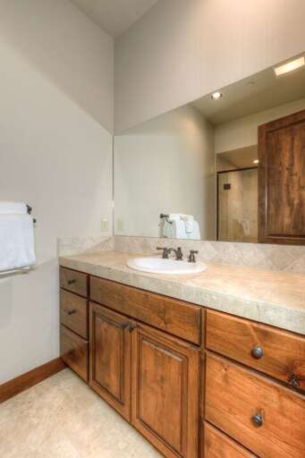 Ample space for getting ready for the day | Lower Level