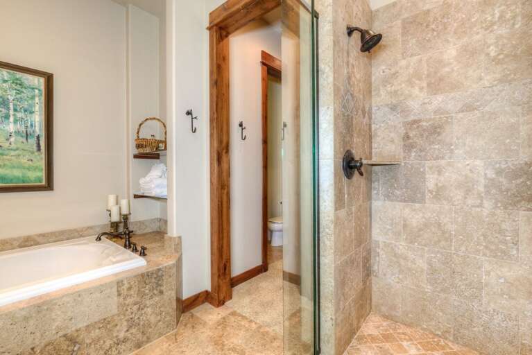 This bathroom is so luxurious | Main Level