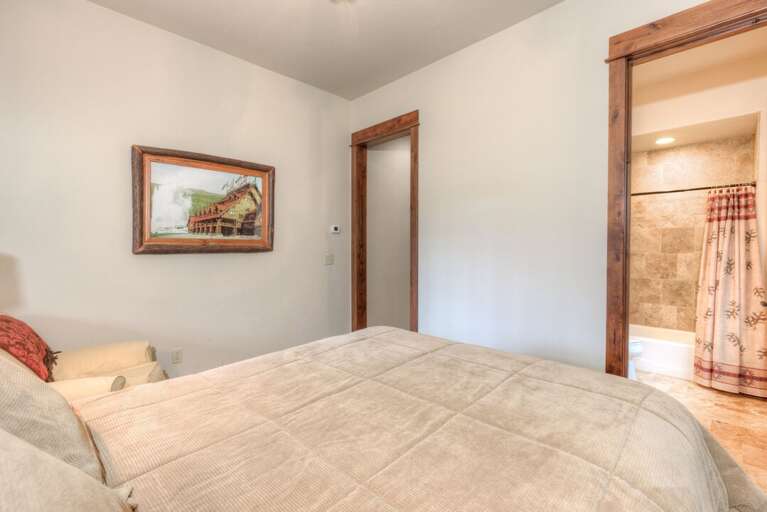 Enjoy the ensuite bathroom | Lower Level