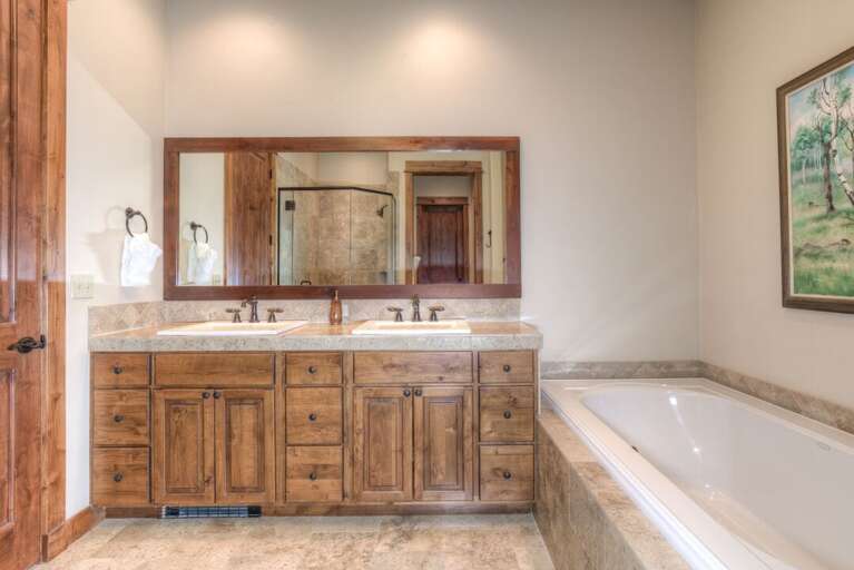 Take a hot bath after a fun-filled day | Main Level