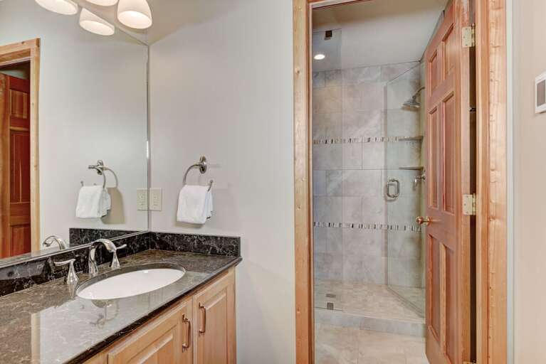 Take a hot shower | Main Level