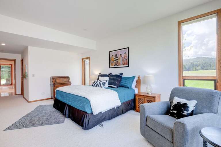 Beautiful views from the bedroom | Main Level