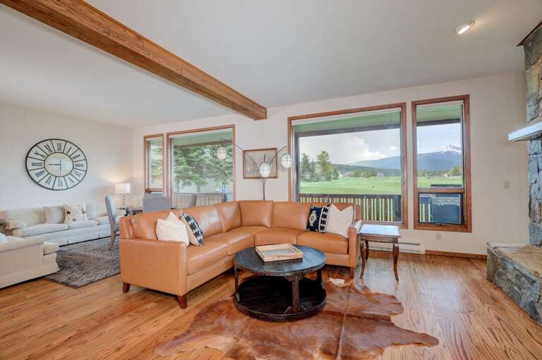 Golf course views from the living room | Main Level Golf course views from the living room | Main Level