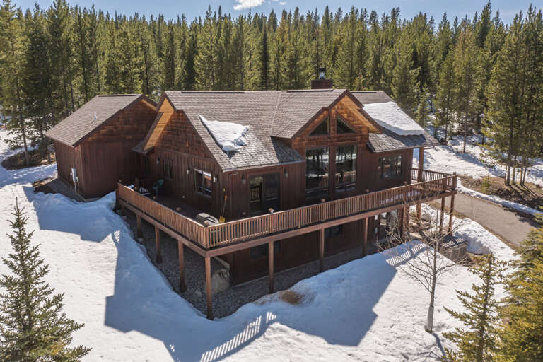 Check out this massive deck, perfect for relaxing!