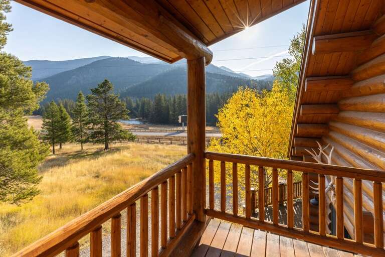 Gallatin River Views From Private Deck | Upper Level