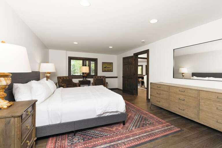 King-Sized Bed | Lower Level