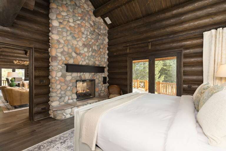 Primary Bedroom with Deck Access | Main Level