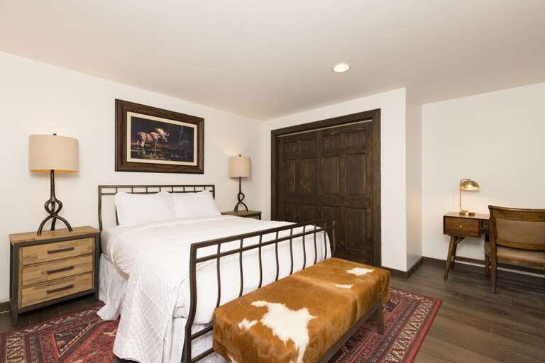 Queen-Sized Bed | Lower Level