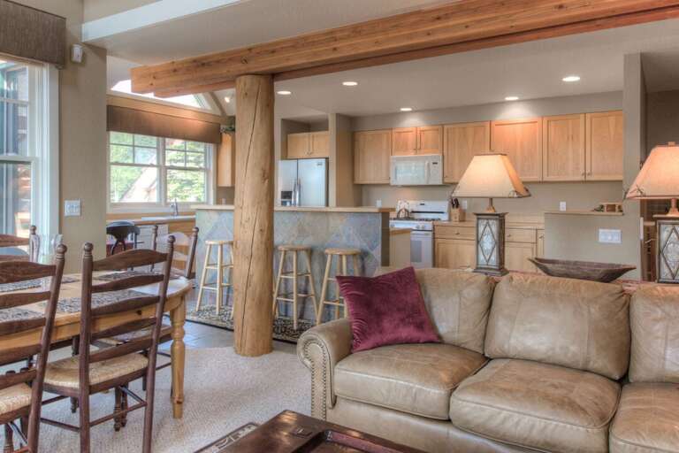 The wood beams make this home feel cozy | Main Level The wood beams make this home feel cozy | Main Level