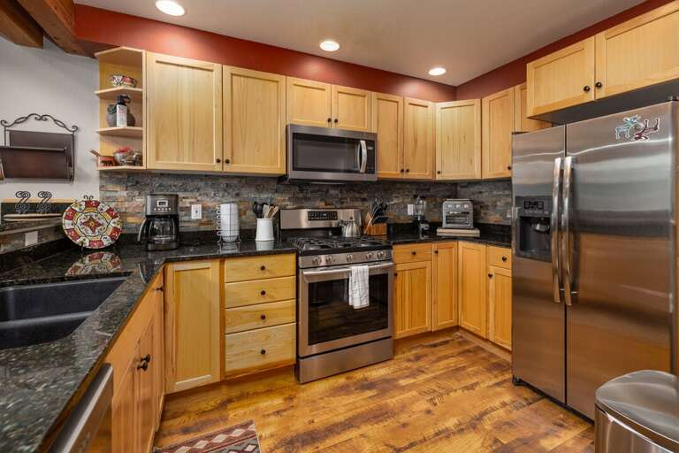 The kitchen has everything you need for any meal | Main Level