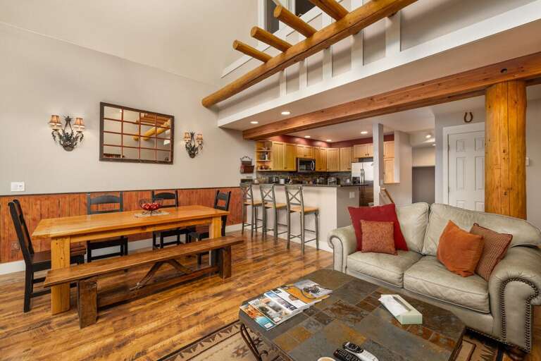 Have a seat on the comfy couches | Main Level