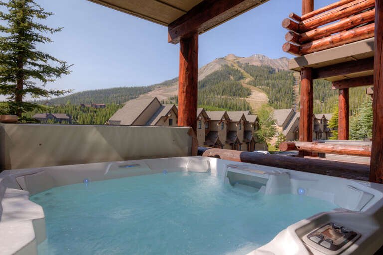 Enjoy a soak in the hot tub | Exterior