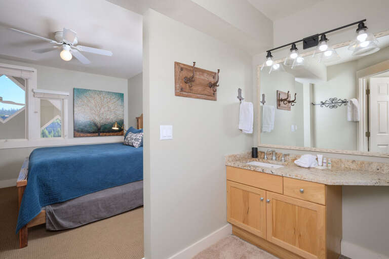 Lots of counter space makes getting ready to go easy | Upper Level