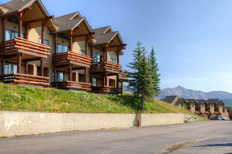 We love the rustic look on these units | Exterior