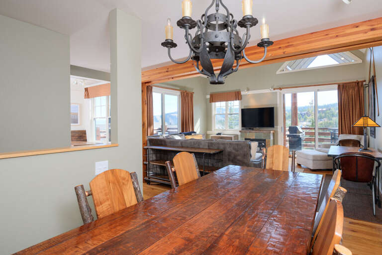 Play your favorite board games in the dining room | Main Level