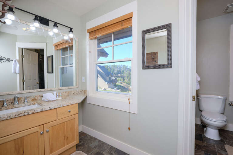 Separate bath spaces are perfect for couples | Upper Level