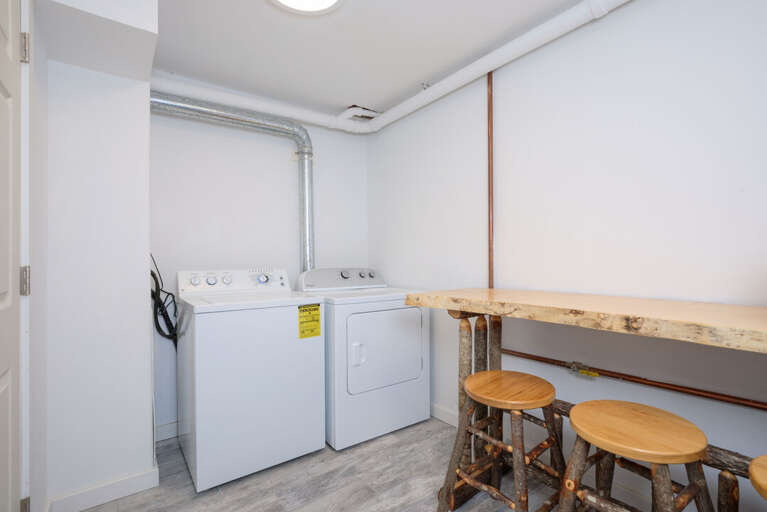 The in-unit laundry is so convenient | Lower Level