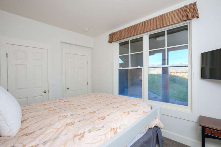 The views from this bedroom are some of the best | Lower Level