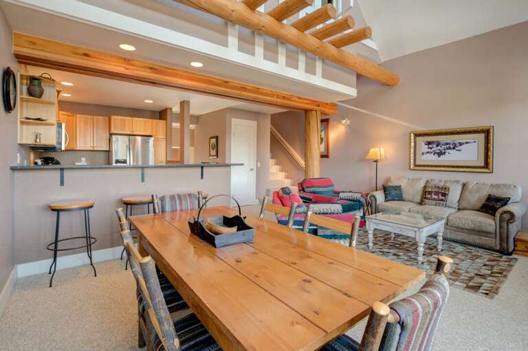 The open concept living area makes entertaining a breeze | Main Level The open concept living area makes entertaining a breeze | Main Level