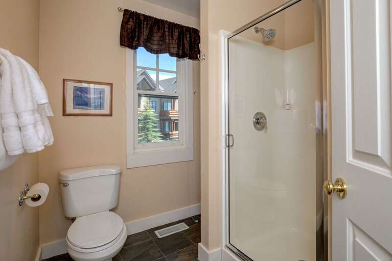 Take a hot shower after a day of adventuring | Lower Level