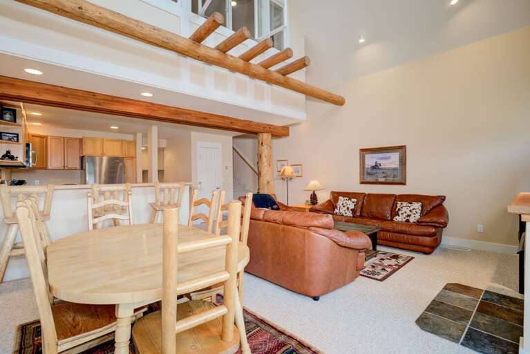 The open concept living area is great for entertaining | Main Level