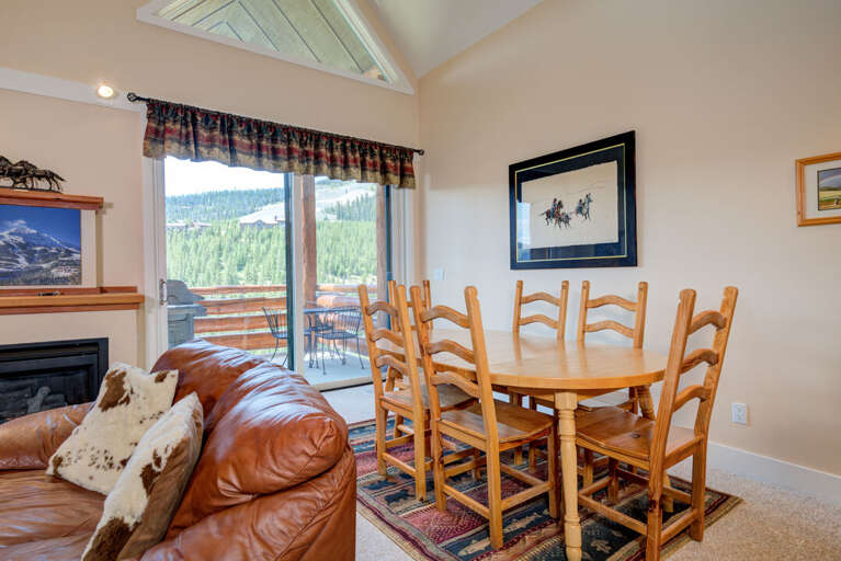 Play some board games at the dining table | Main Level