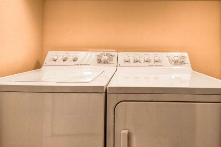 In-unit laundry is so helpful | Lower Level