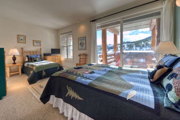 The views from this bedroom are some of the best | Lower Level