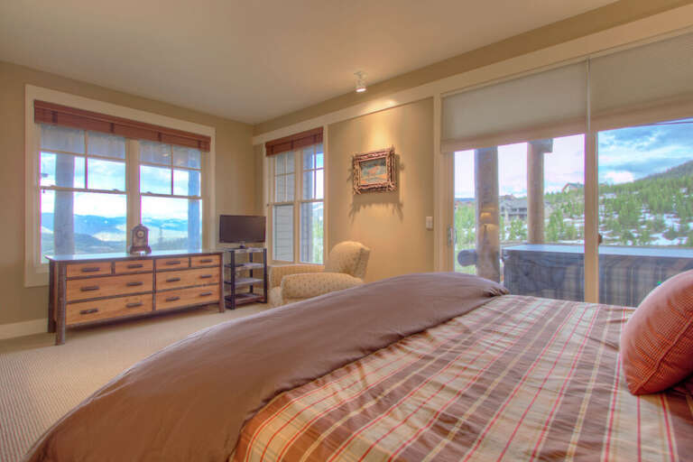 Soak in the hot tub before bed | Lower Level