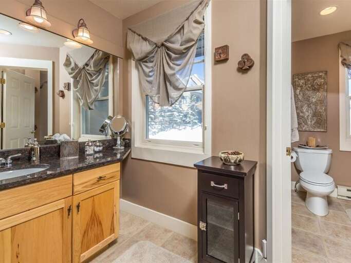 Convenient ensuite bathroom | Upper Level