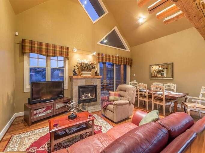 The open-concept living area is perfect for entertaining | Main Level